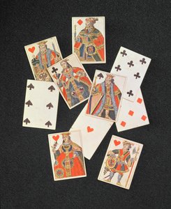 Jugando a las cartas de Matthias Backofen